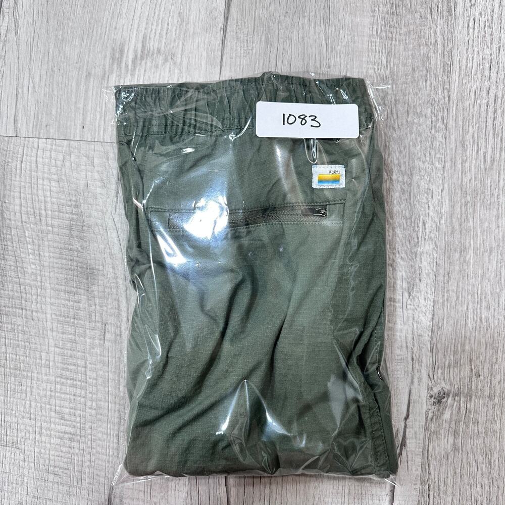 Vuori Womens Medium Ripstop Pants Green Organic Cotton Stretch - Picture 10 of 10